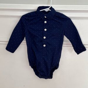 OshKosh Baby Button-Front Bodysuit 9 months